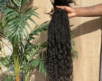 75 Lisa Bonet BoHo style Locs, Human Hair