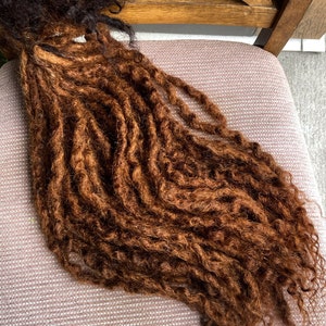 65 Full head - Human Hair Set Goddesses Locs