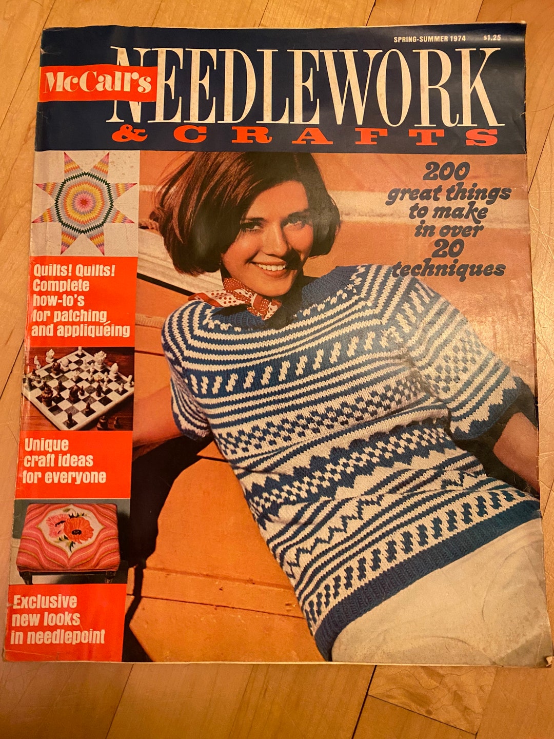 Vintage Springsummer 1974 Mccalls Needlework & Crafts Etsy