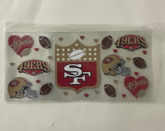 49er Uv dtf Sticker Tasse 4/12/26