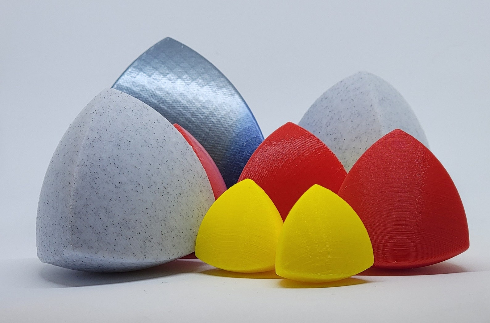 Reuleaux Tetrahedron Solids of Constant Width Set of 4 Etsy