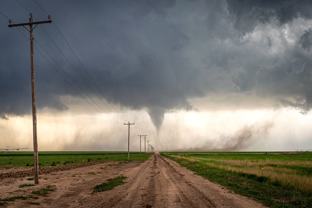 11 X 14 Print of Stratford, Texas Tornado Etsy