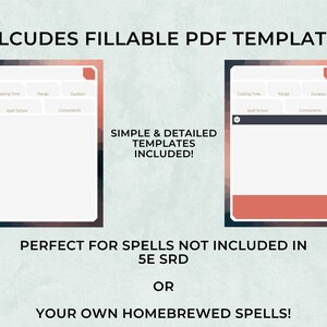 Dnd Cleric Spell Cards, Custom 5th Edition Character Spell Cards, 5e ...