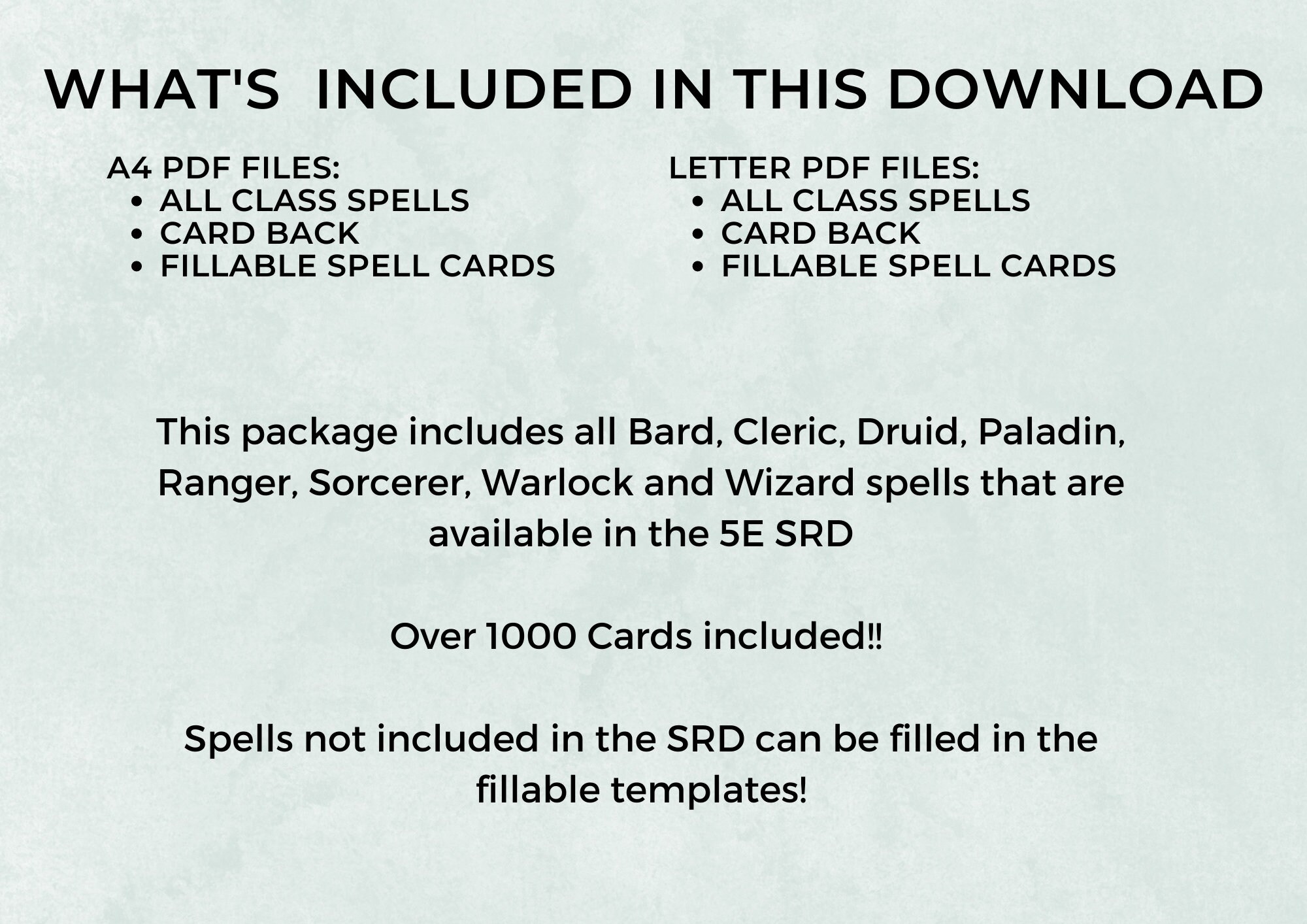 Dnd Rations Card Dnd Class Spell Cards Mega Bundle Custom Dungeons and Dragons - Etsy ...