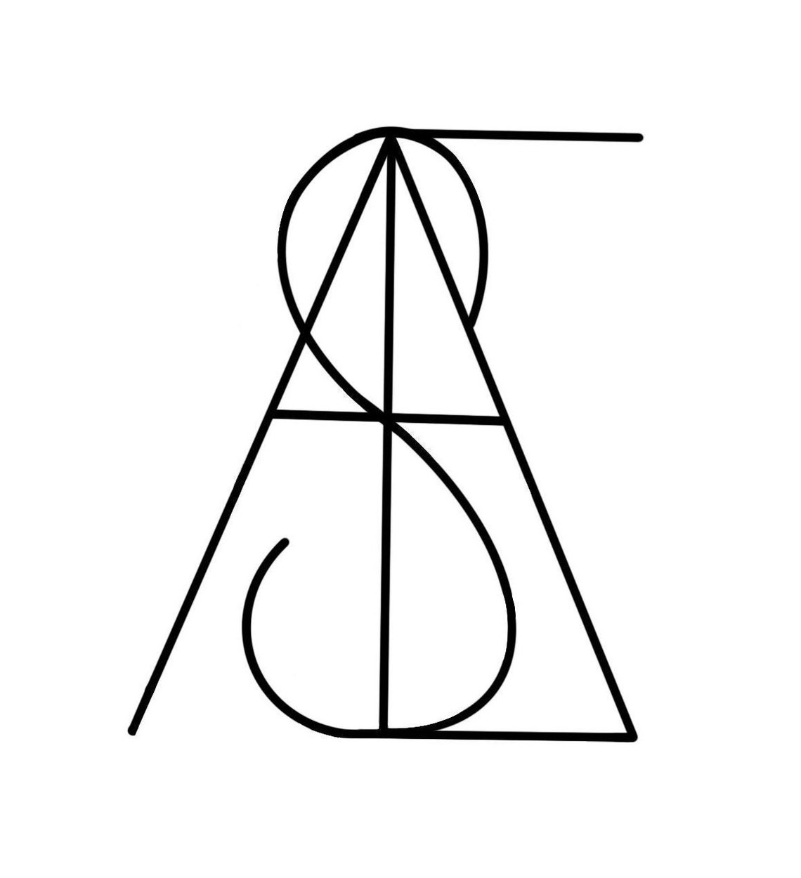 Custom Geometric Name Art 1 week delivery to email Etsy