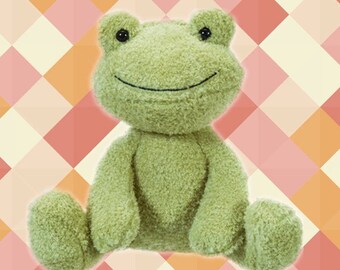 Large Plush Frog Etsy