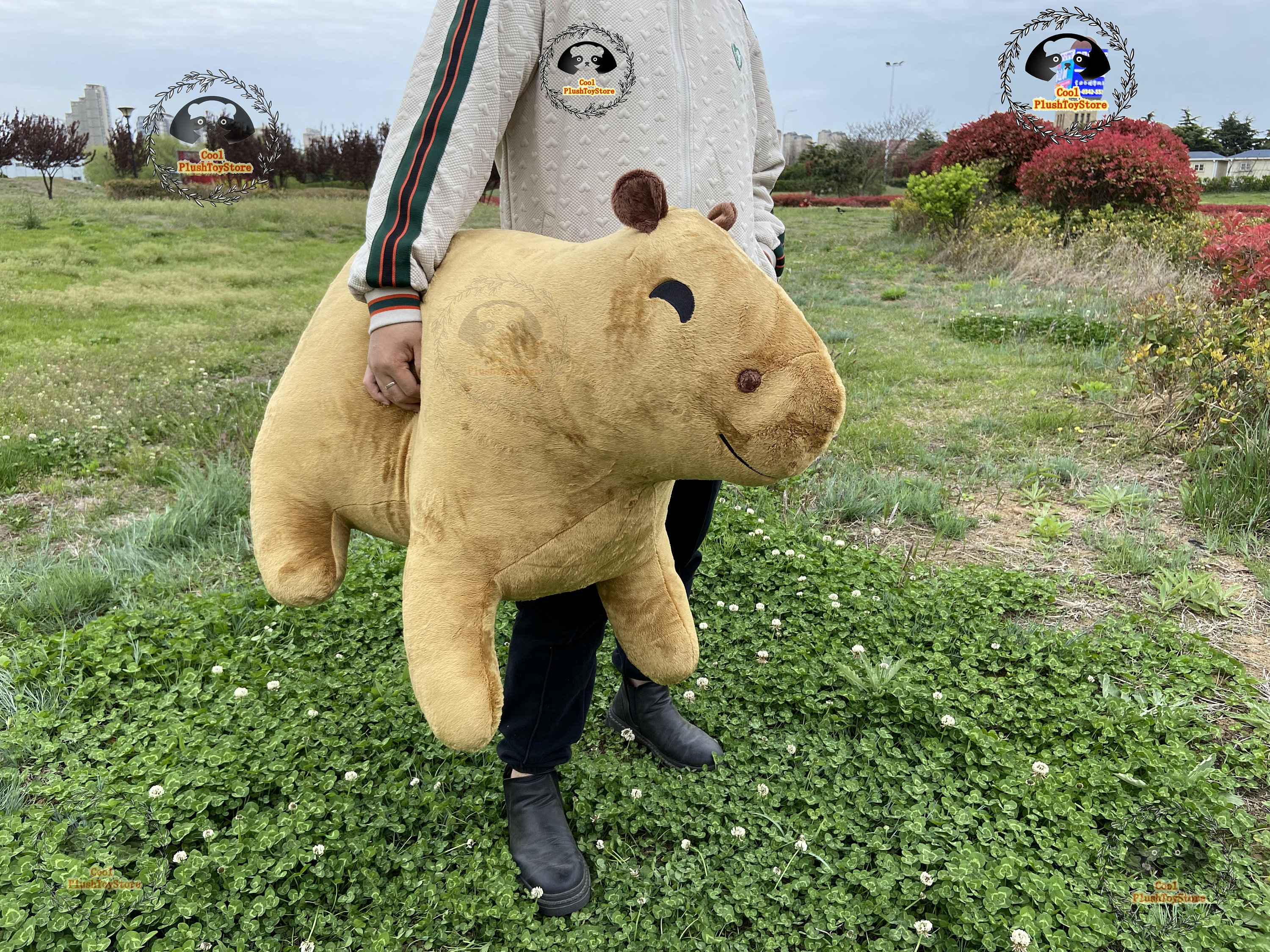 Kawaii Riesen Capybara Plüsch,realistische Kuscheltiere,Capybara  Kuscheltiere und Plüschies,Kawaii Weihnachtsgeschenke,Capybara Liebhaber  Geschenke -  Österreich