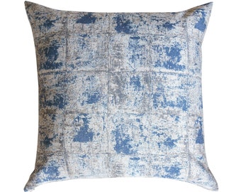 Blue Granite Pillow Cover Square