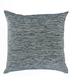 Pacific Palisades Blue Square Pillow Cover