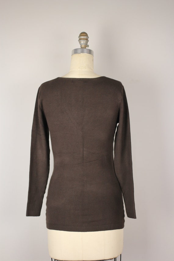 Tricotonic Long sleeve V Neck Cardigan Size S - image 3