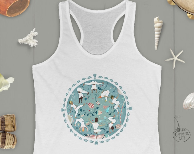 Featured listing image: Women's Racerback Tank: Iê Viva a Mulher