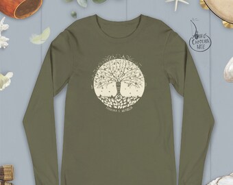 Unisex Long Sleeve Tee: Capoeira é Natureza