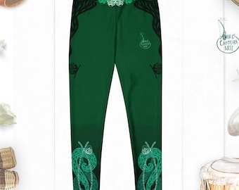 Berimbau Tocou Leggings (Emerald)