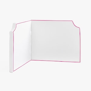 Wall Corner Headboard 3&quot; thick - Headboard For Dorm Room Size Twin/TwinXL 30”Hx40”W Full/FullXL 30”Hx55”W