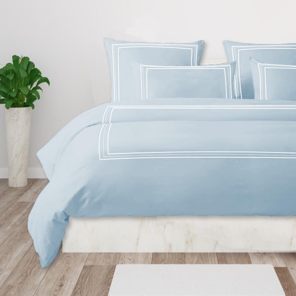 Teal and Gray Duvet Covers Etsy