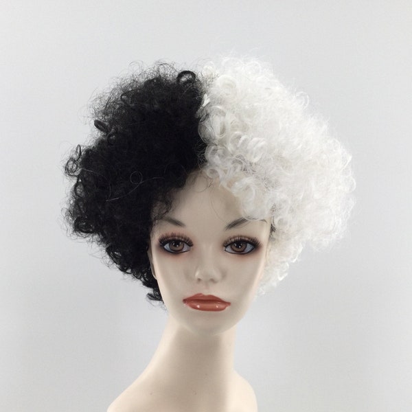 New! Cruel Girl Character Deluxe Halloween Costume Wig by Funtasy Wigs Tweens/Teens