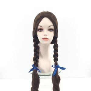 Dorothy Braided Halloween Costume Wig by Funtasy Wigs Tweens/Teens