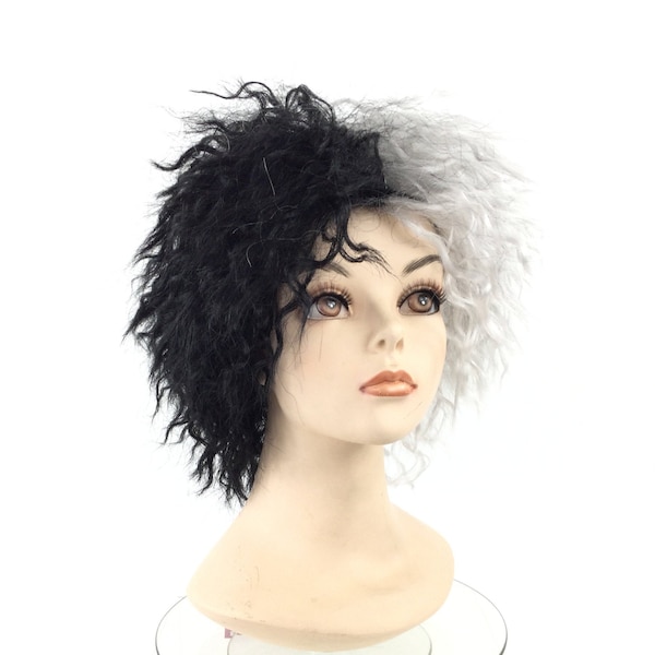 New! Cruel Girl Character Deluxe Halloween Costume Wig by Funtasy Wigs Kids