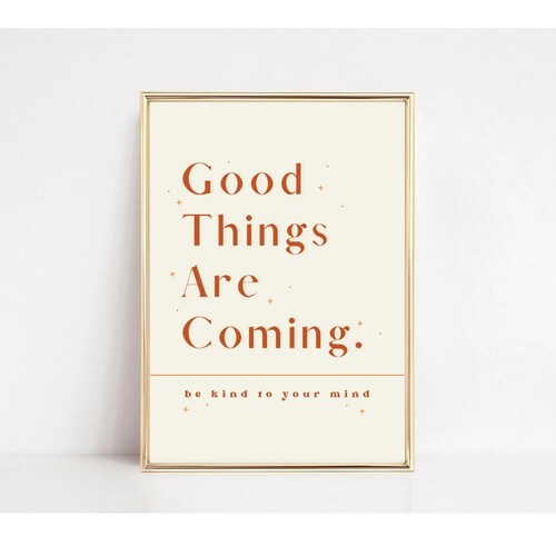 Quote Wall Print Digital Download Print Retro Wall Decor Etsy