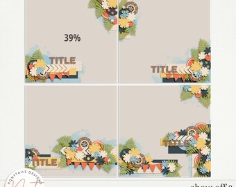 Show Off 3 - Digital Scrapbooking Template - Memory Keeping