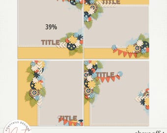 Show Off 4 - Digital Scrapbooking Template - Memory Keeping