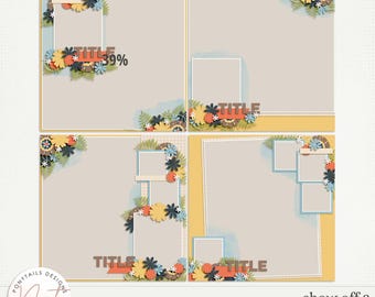 Show Off 2 - Digital Scrapbooking Template - Memory Keeping