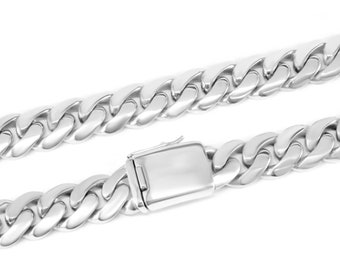 Handmade Sterling Silver Cuban Bracelet - Bali Jewelry, 20mm Wide