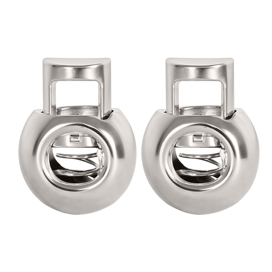 Metal Spring-loaded Cord Lock Stop Toggle Fastener for Luggage ...