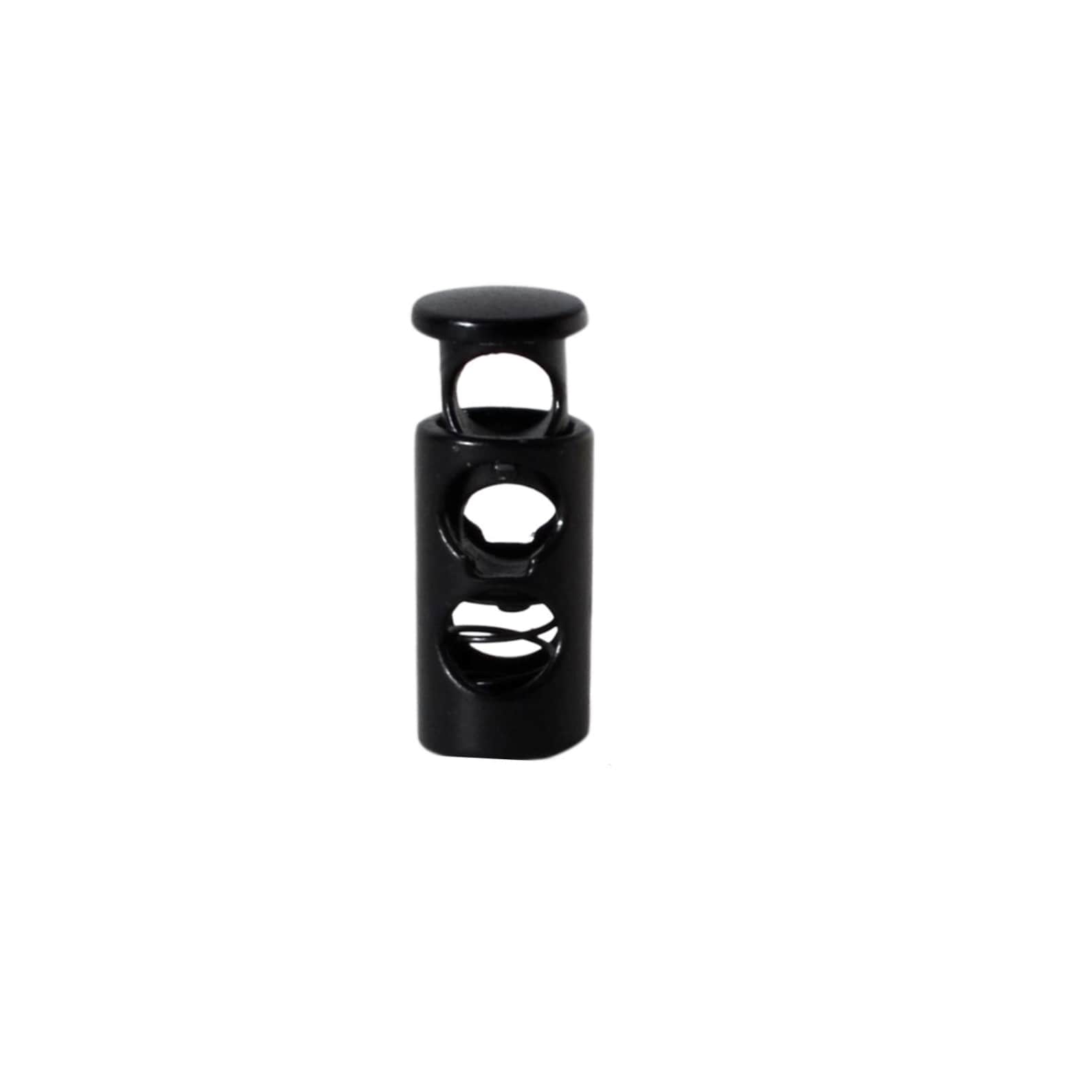 9mm X 24mm Metal Spring-loaded Cord Locks Toggle Stopper, 5mm Hole Size ...
