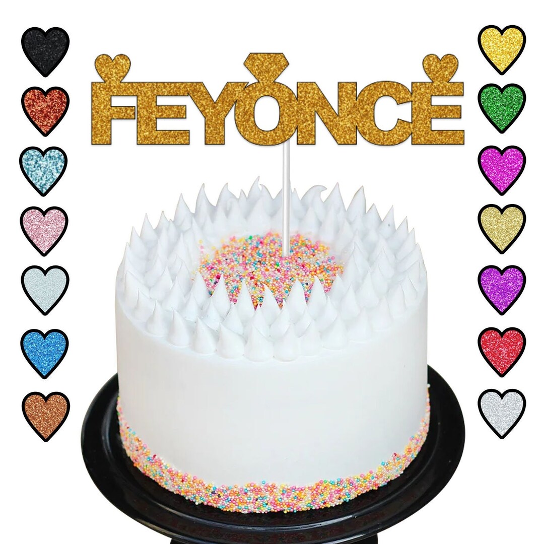 Feyonce Cake Topper, Bridal Shower Decorations, Engagement Party Cake ...