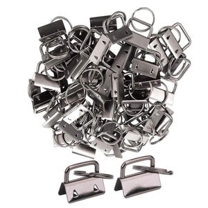 Schlüsselanhänger Hardware & Die Set, 25 mm Armband Schlüsselanhänger, 40 mm Druckplatte Die Set und Aufbewahrungsbox für Lanyard Schlüsselanhänger