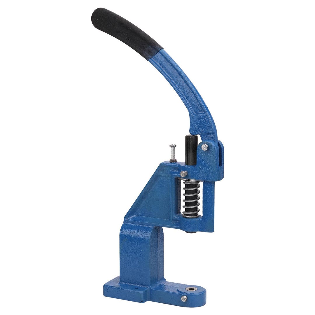 Ultimate Button Maker Kit, Blue MCH8 Hand Press Machine, 50 Set 11mm ...