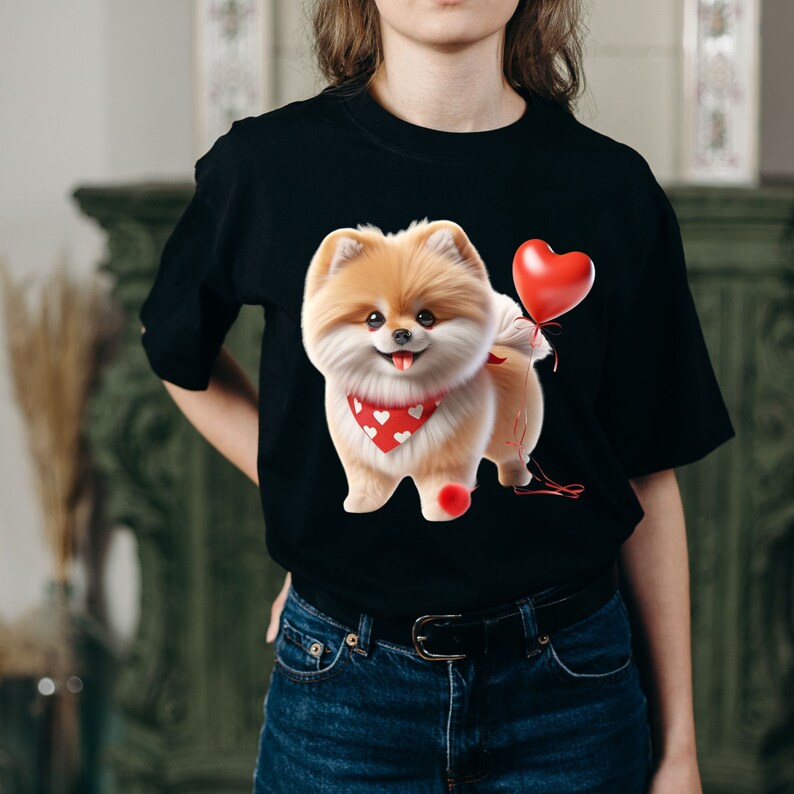 Valentine Express - Personalized T-Shirt, T-Shirt Gift For Dog