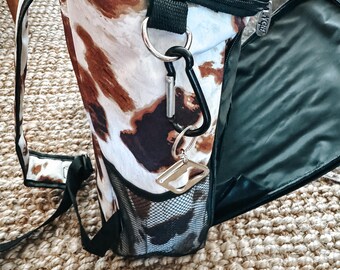Cow Print Western Insulated Backpack Cooler - Etsy