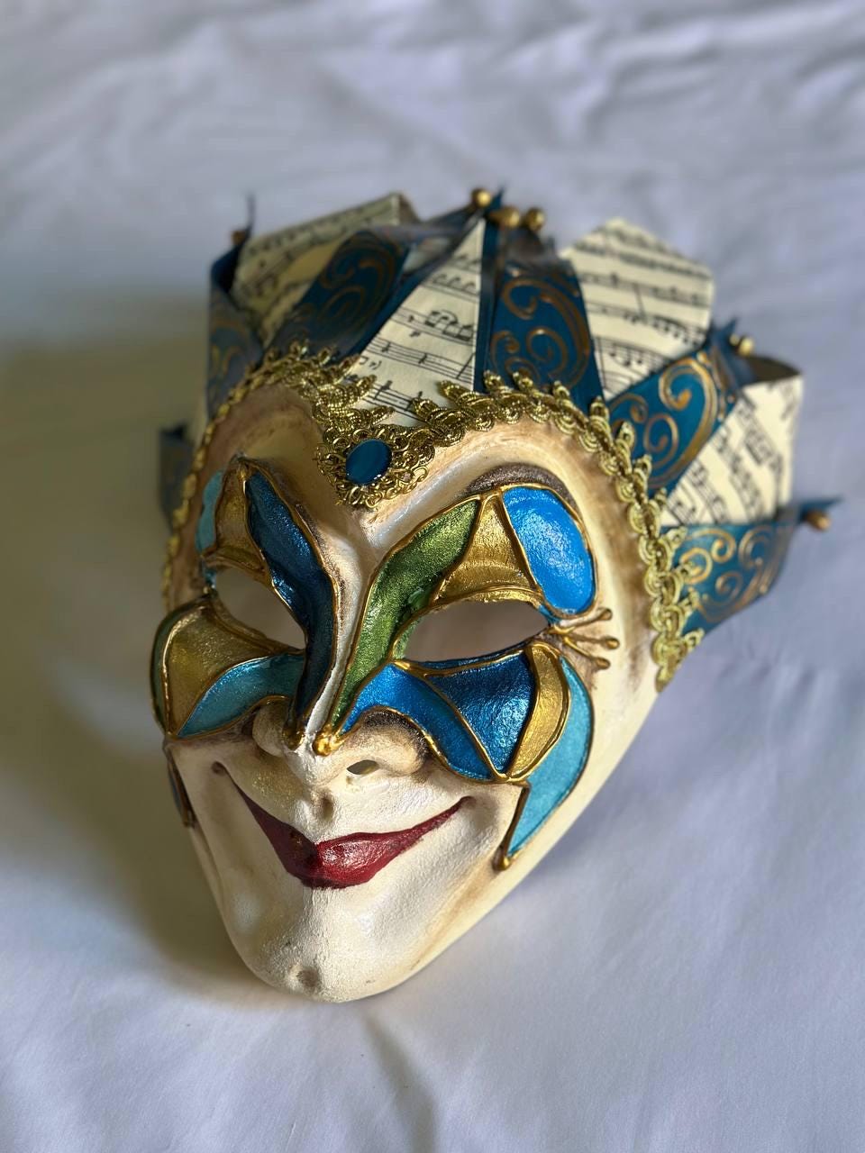 Venetian Carnival Joker Mask Like DJ Mask Festival Halloween Mask Christmas Mask Party For Burning Man gift for valentine's day