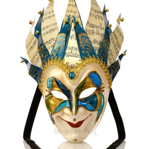 Venetian Carnival Joker Mask Christmas Mask Like Boris Brejcha Mask Festival Halloween Mask Party For Burning Man