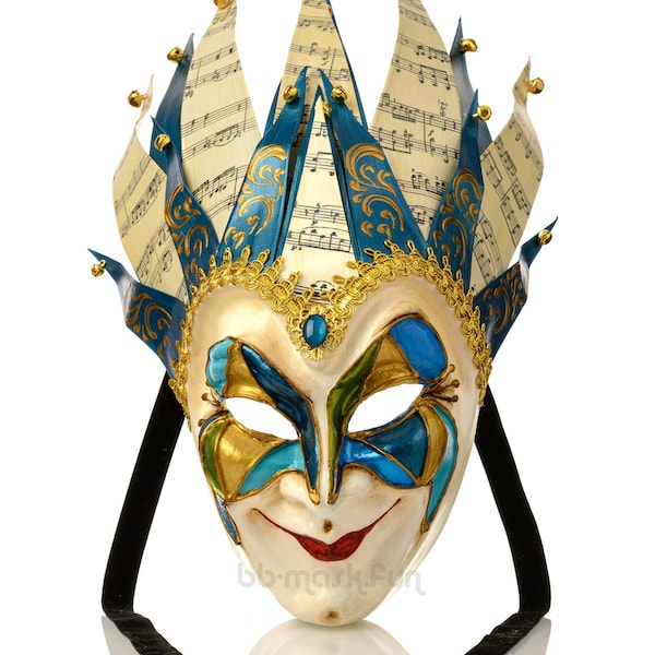 Venetian Carnival Joker Mask Christmas Mask Like Boris Brejcha Mask Festival Halloween Mask Party For Burning Man