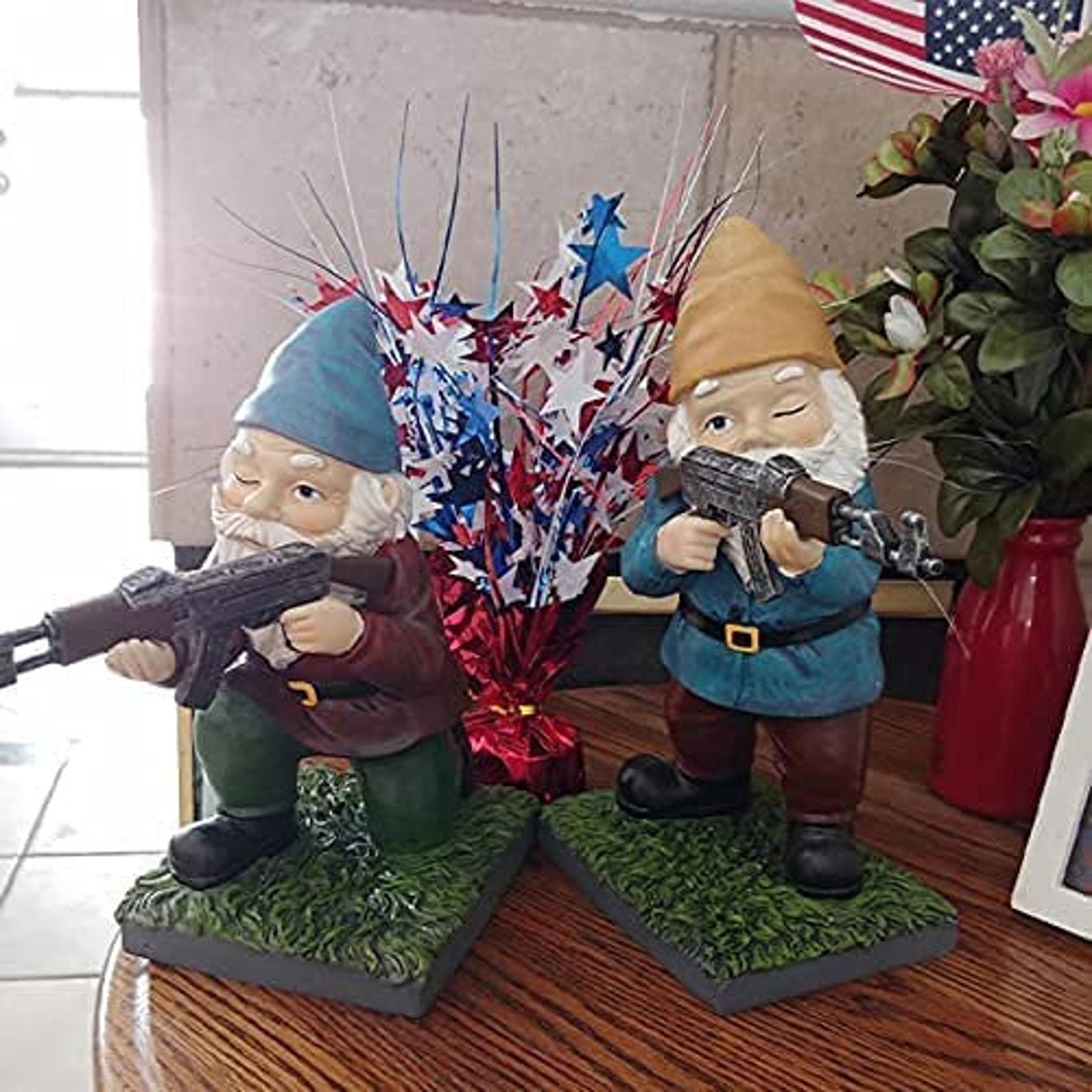 Garden Gnomes Army StatueFunny Outdoor War Gnomes Army Resin Etsy