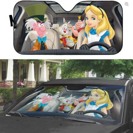 Alice In Wonderland Car Window Shades Alice In Wonderland Etsy