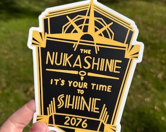 Nukashine Label Sticker