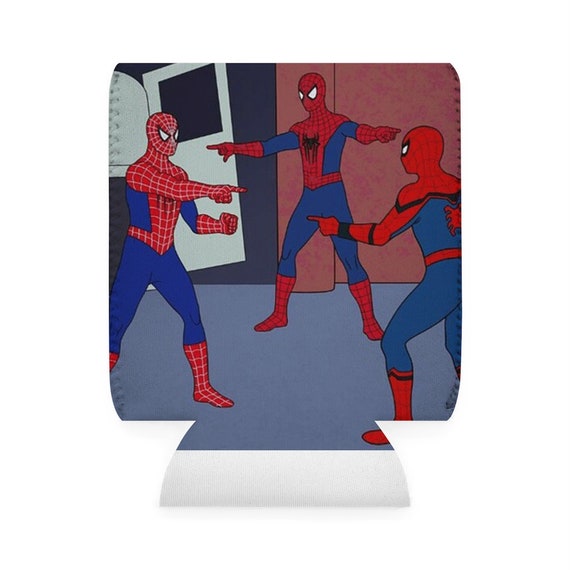 Spider-Man señala el meme No Way Home Koozie - Etsy México