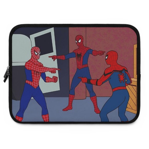 Spider-man No Way Home Pointing Meme Laptop Sleeve - Etsy