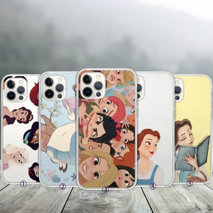 Disney Princess Phone cases , Snow white phone case , Cute phone case , Aesthetic phone case , Belle phone case , Ariel iPhone 13 ccase