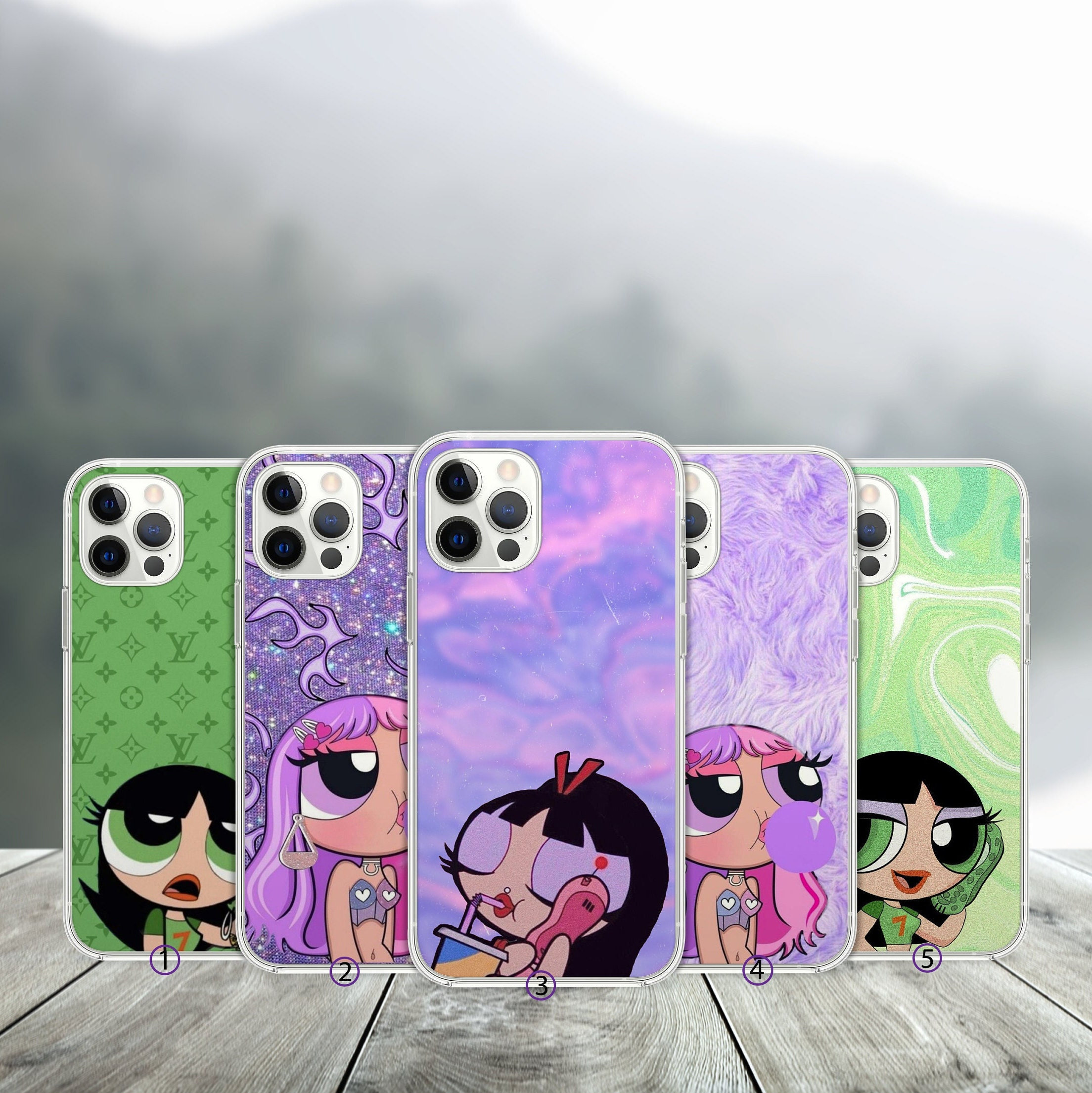 Powerpuff Girls Phone Case for iPhone , Aesthetic Phone Case