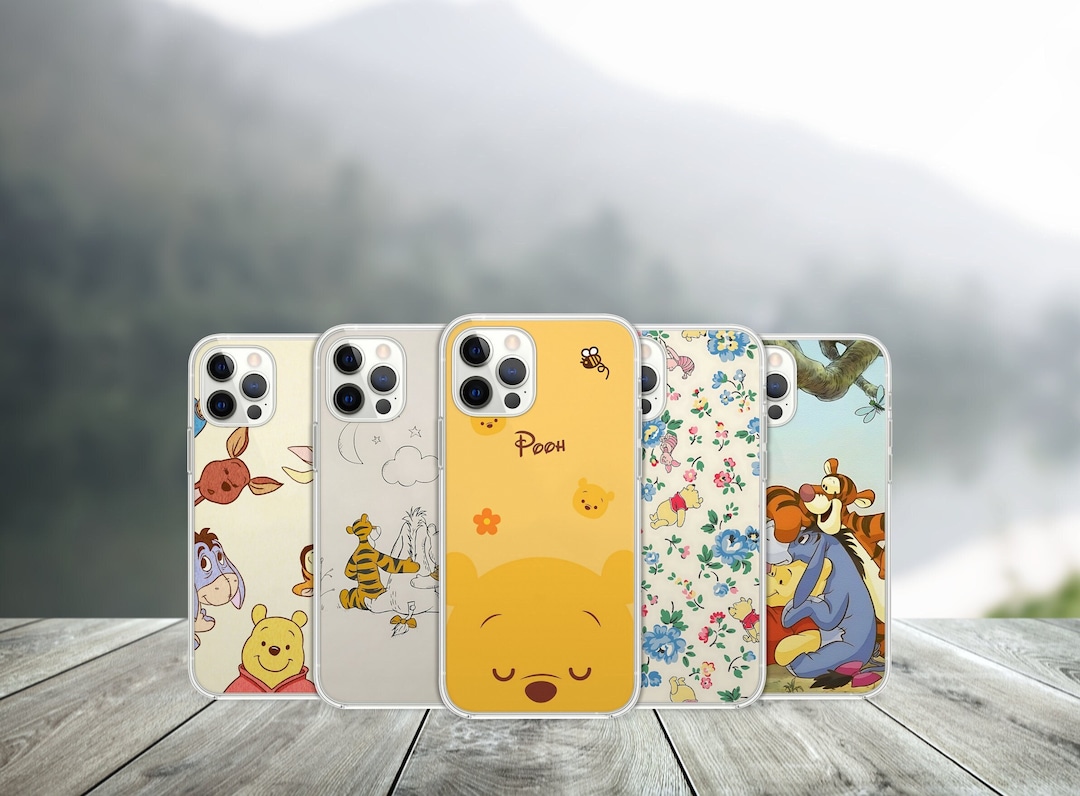 Winnie the Pooh Phone Case for iPhone , Disney Inspired Soft Phone Case