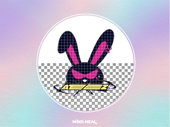 ATEEZ Mito Rabbit - Kpop (svg, Png, Pdf, Jpg) (digital Files) - Etsy