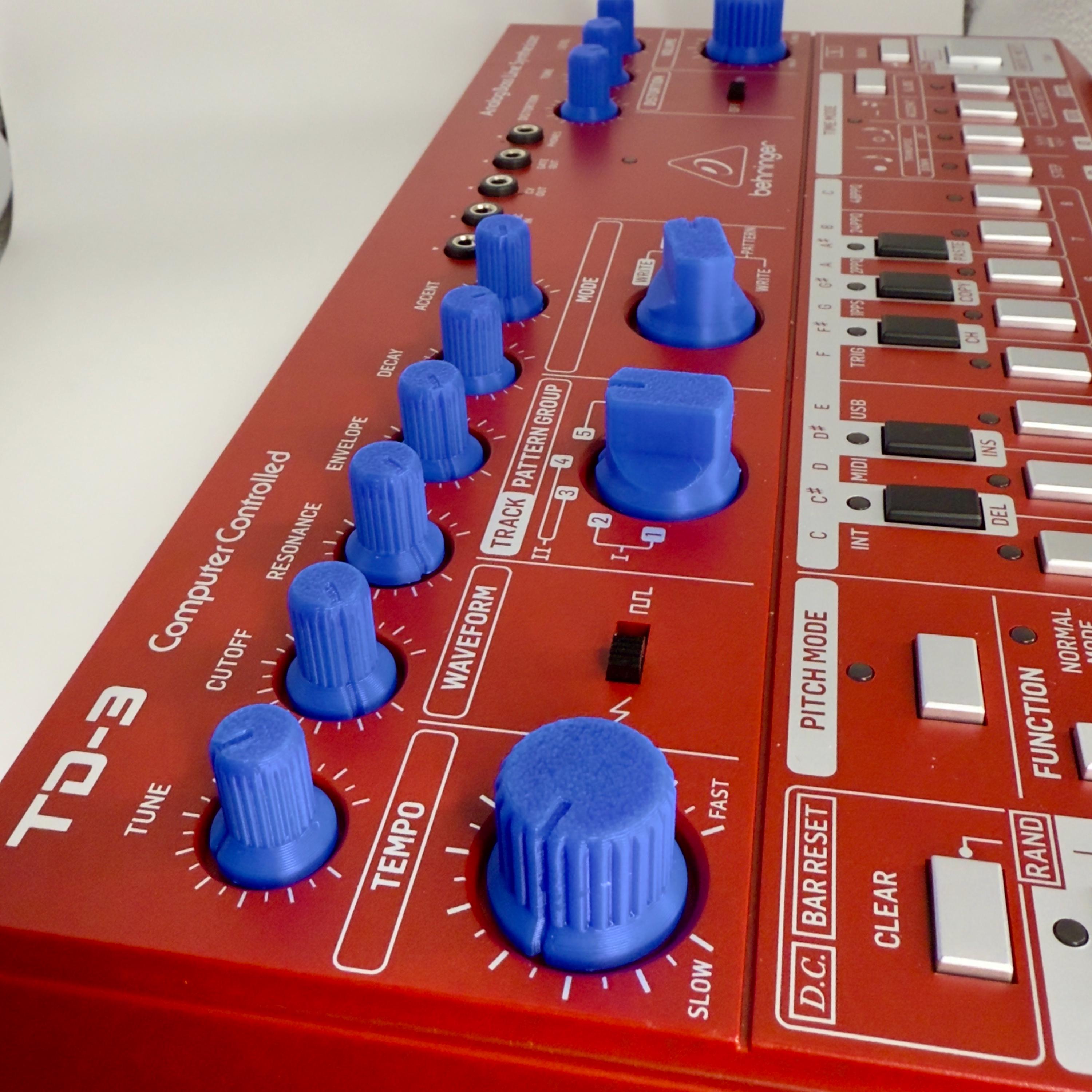 Synthesizer Knob Sets TD3 & RD6 Basic Edition - Etsy