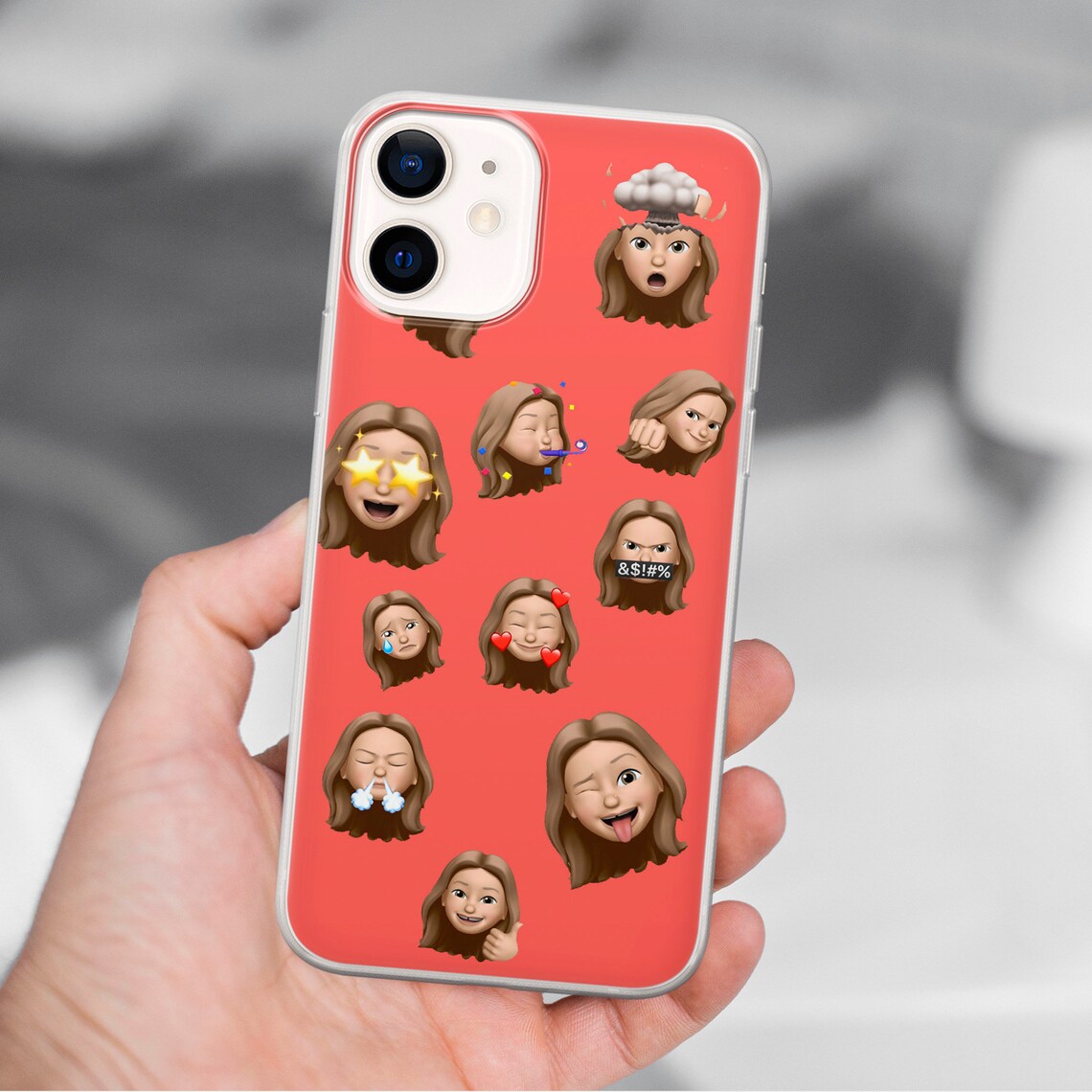 Memoji Fun Girl for Samsung Galaxy S21 S20 Fe S10 Plus Case Etsy