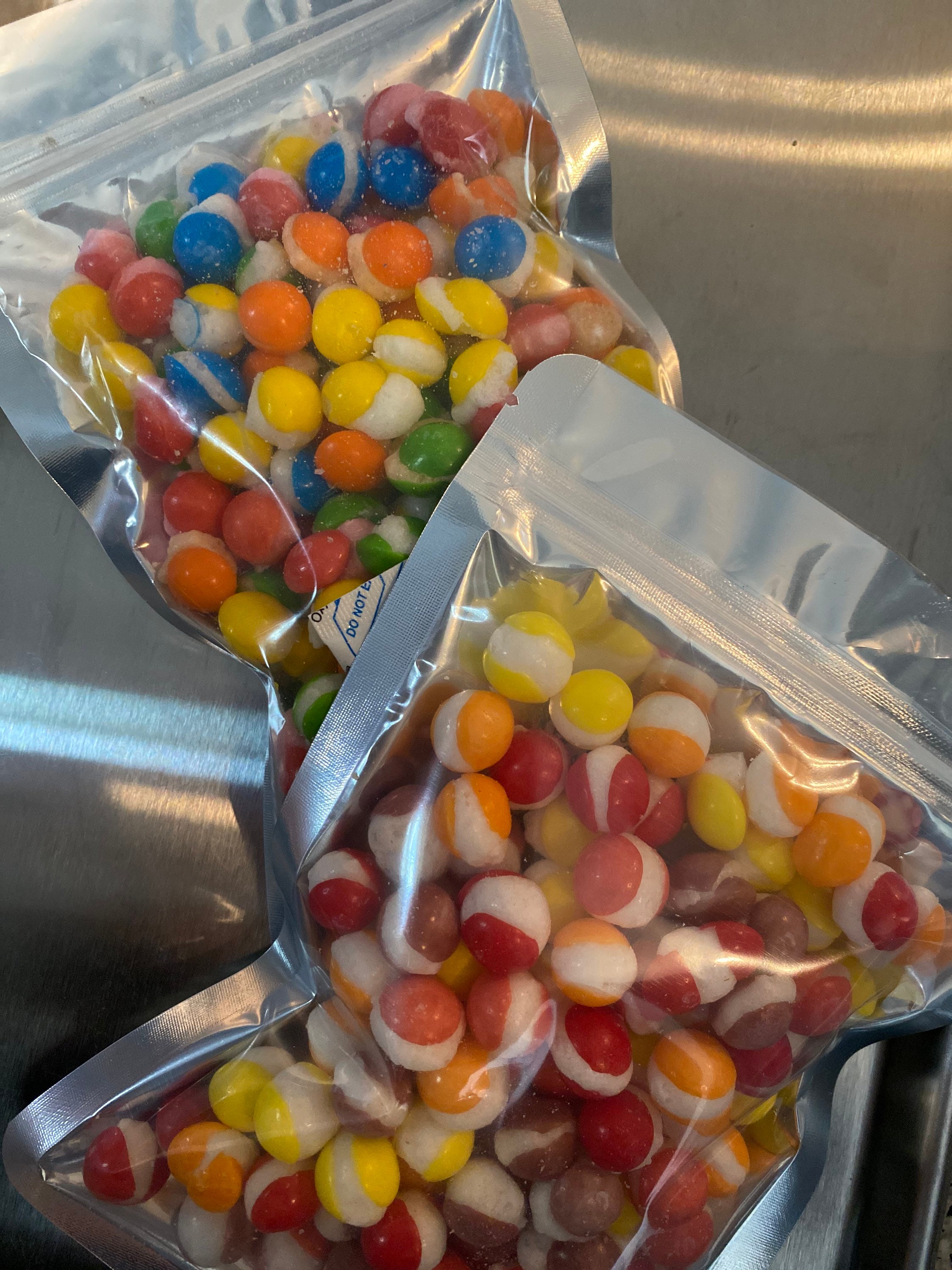 Freeze dried skittles Etsy