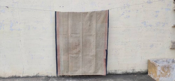 Indian vintage kantha throw handstiched blanket Bedcover kantha qulit recycled materials